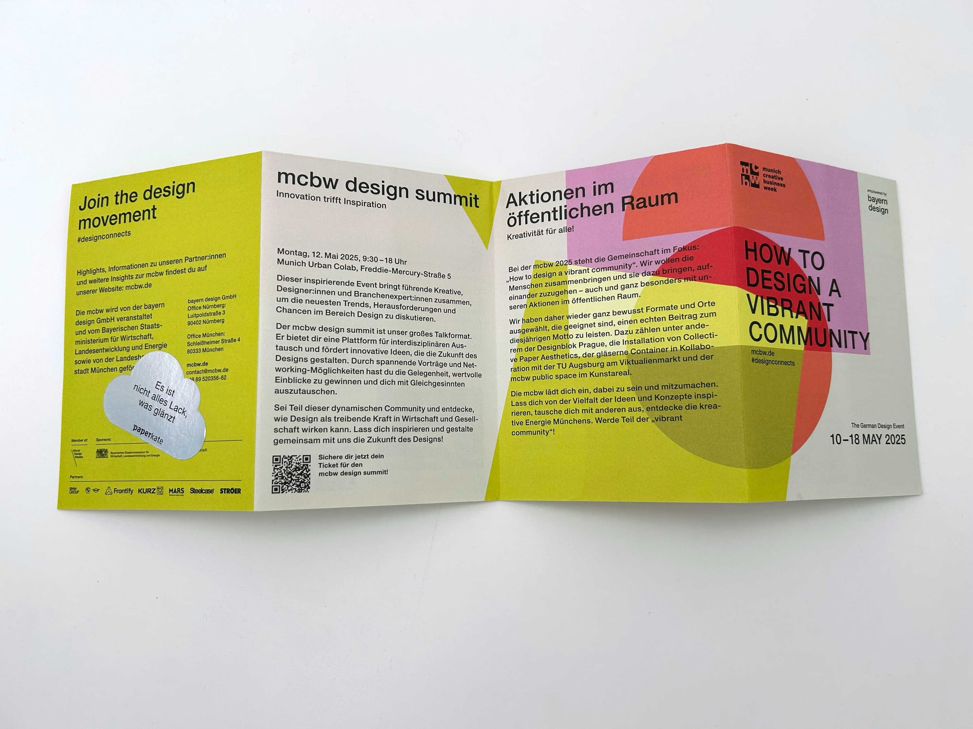 Flyer der mcbw