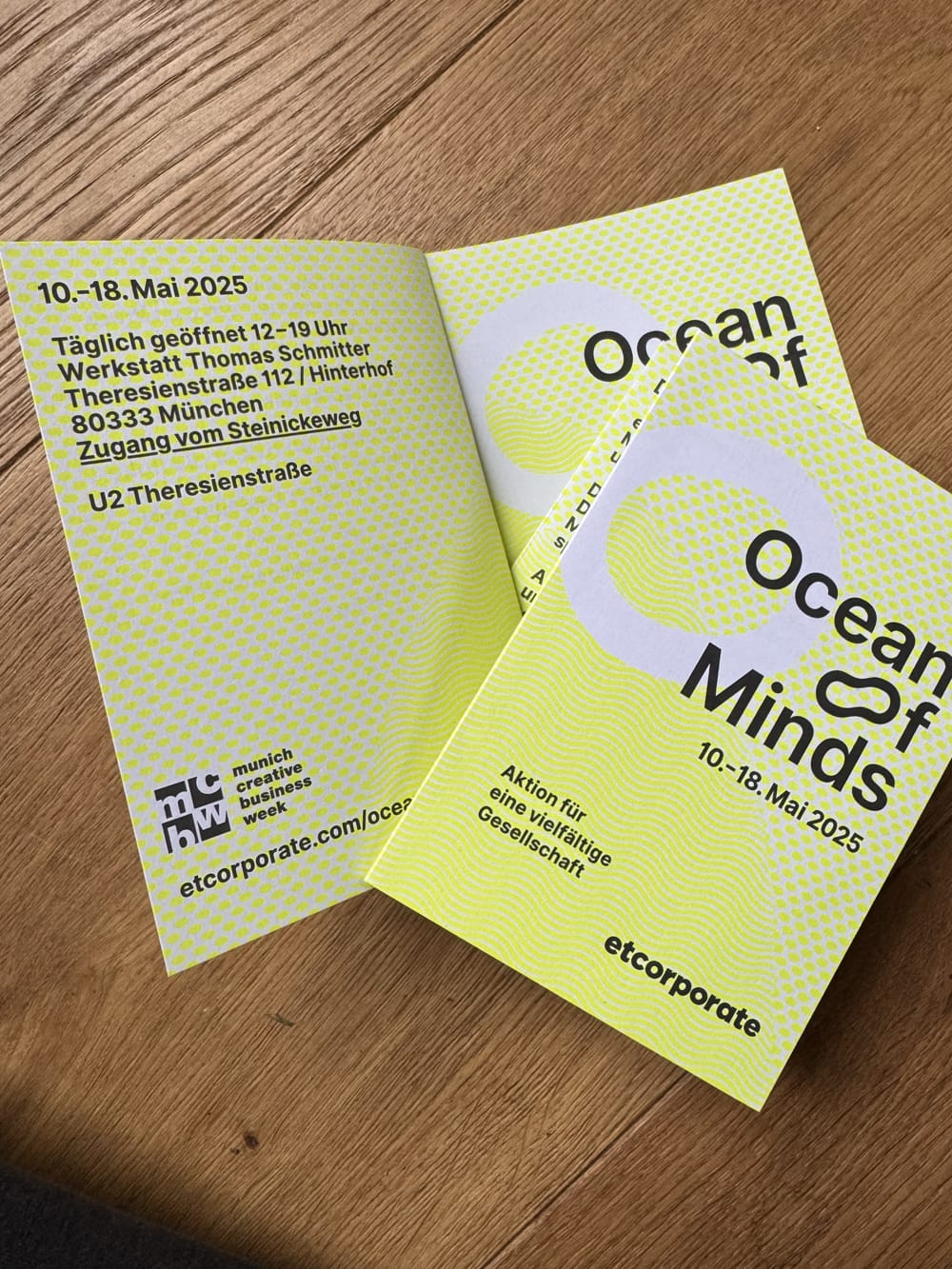 Einladung zu »Ocean of Minds« auf ICON Classic smooth.