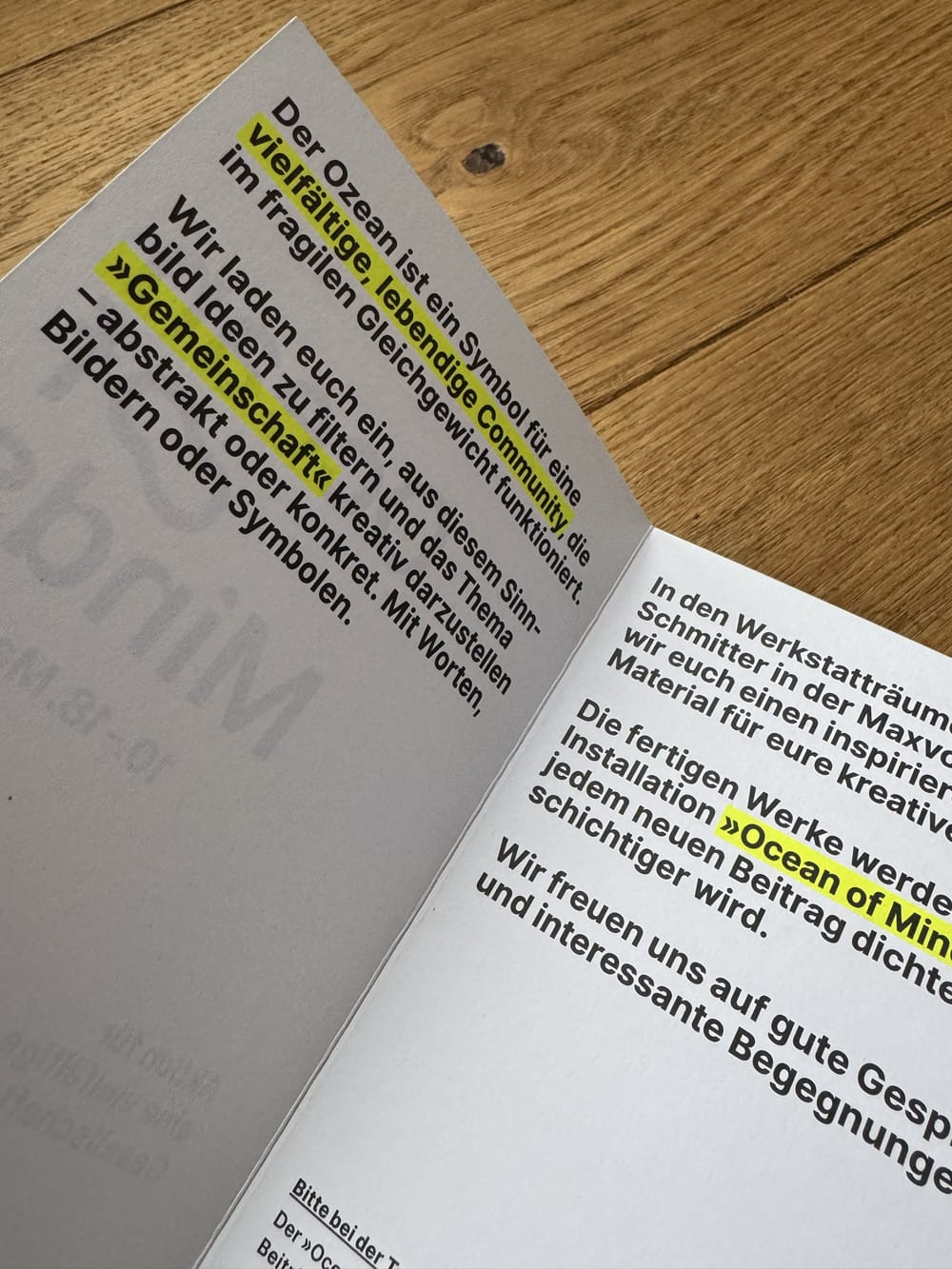 Einladung zu »Ocean of Minds« auf ICON Classic smooth.